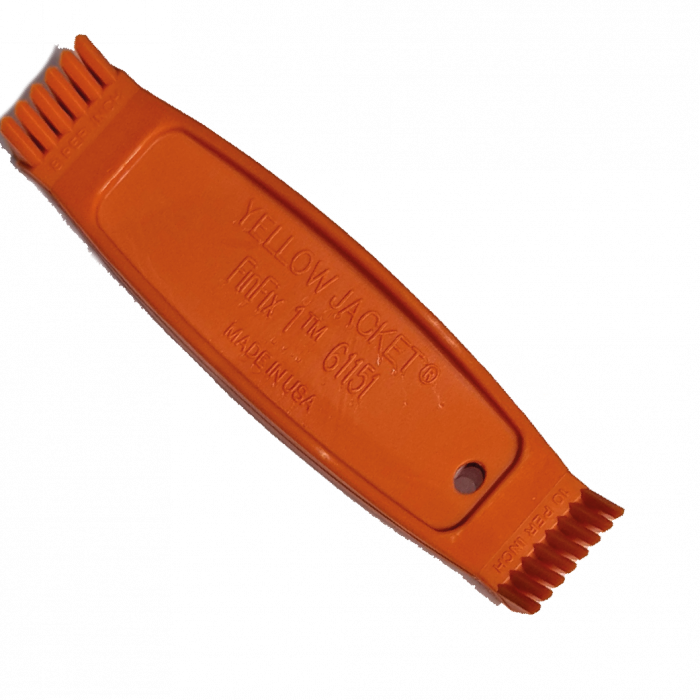 61151 PEINE PARA SERPENTIN NARANJA 8 Y 10 ALETAS POR PULGADA