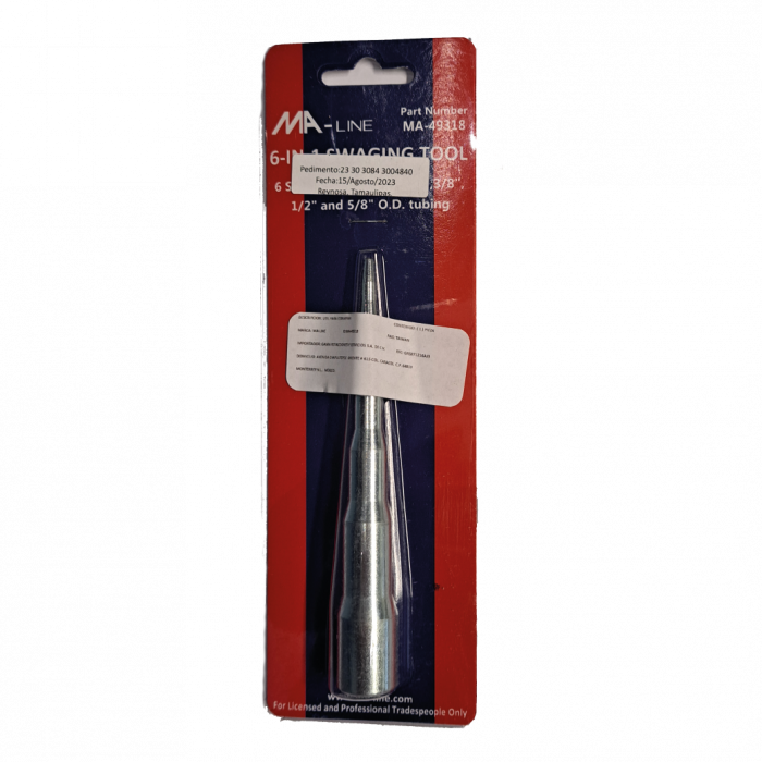 MA-49318 EXPANSOR DE 3/16 1/4 5/16 3/8 1/2 5/8